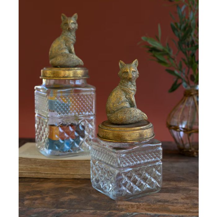 Fox Canisters - Set of 2