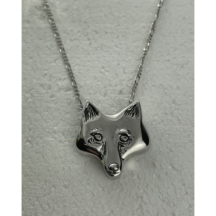 Michel McNabb Fox Pendant Necklace