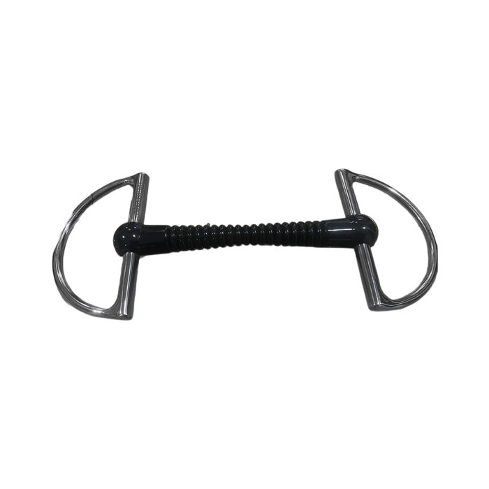 Anademi Black Ribbed Flexible Dee Bit
