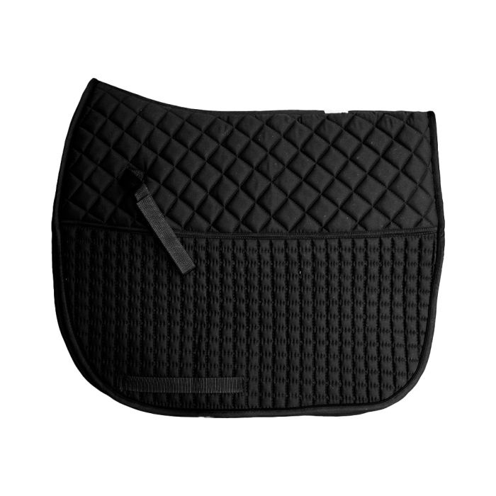 PRI Double Back Padding Cotton Quilted Dressage Square Saddle Pad
