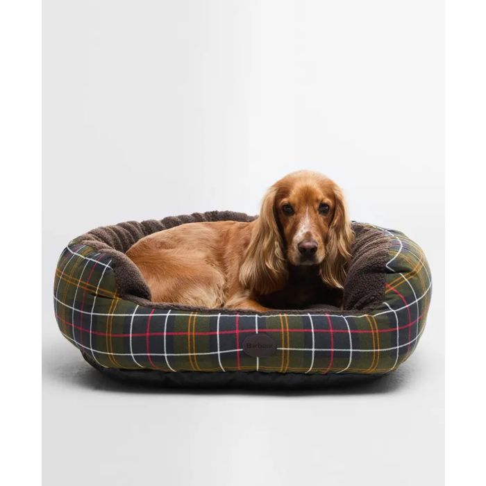 Barbour Round Snuggle Dog Bed