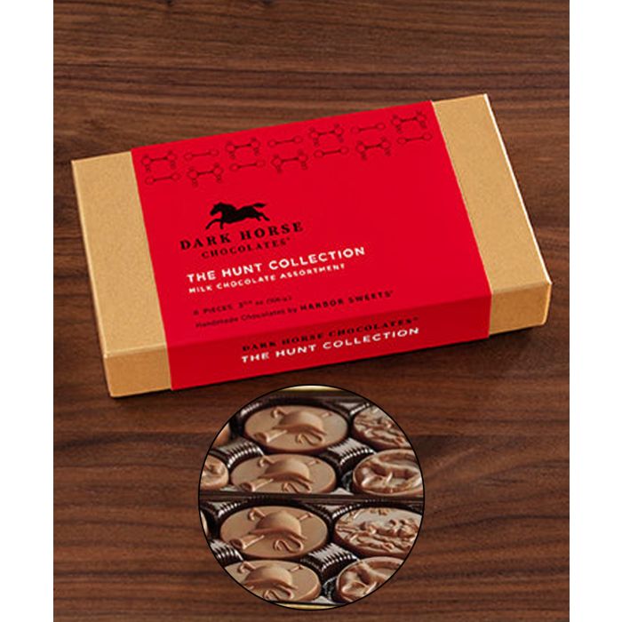 Harbor Sweets Dark Horse Chocolates (8 Piece Assortment)
