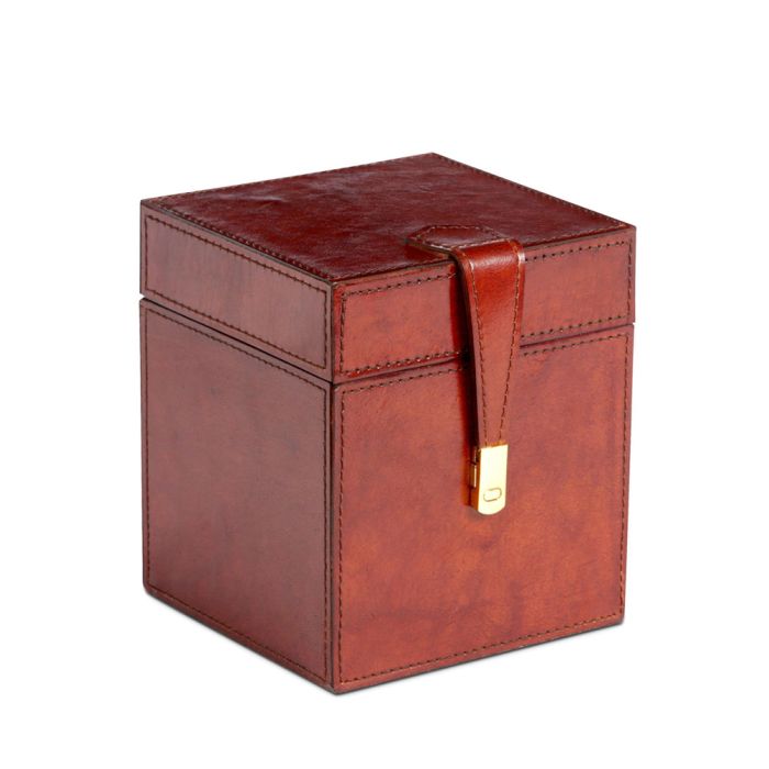 Park Hill Leather Dresser Storage Box