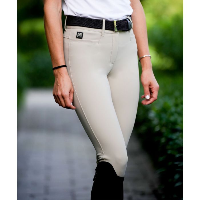 Equiline Ladies Ernaek-W High Waist B-Move Knee Grip Breeches In Standard Weight