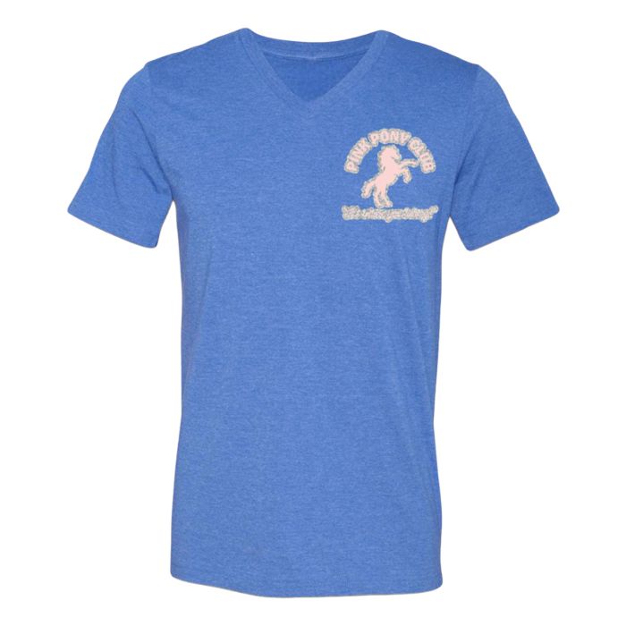 Equine & Design Adult Short Sleeve V-Neck Shirt