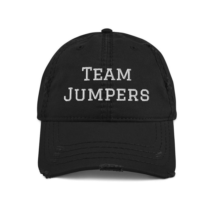 Equine & Design Team Baseball Hat w/Distrssed Hat Bill