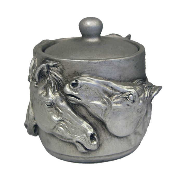 Intrepid Pot with Lid Sculpture