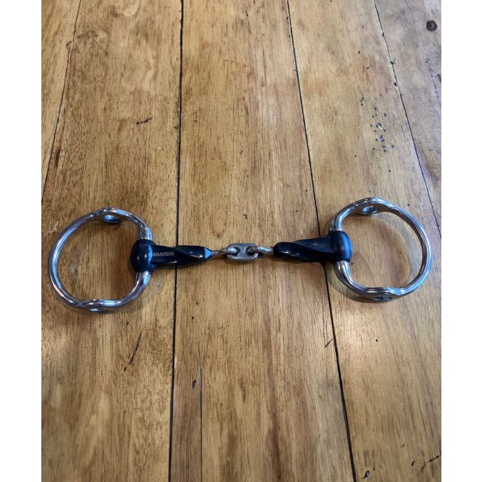 Anademi Rubber Slow Twist Gag With French Link