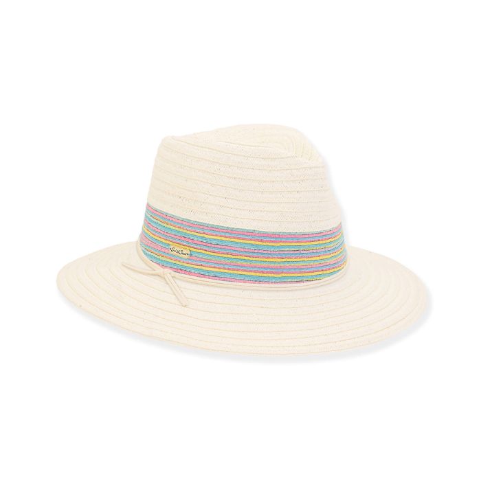 Sun N Sand Caribbean Joe Paper Braid Tropical Safari Hat