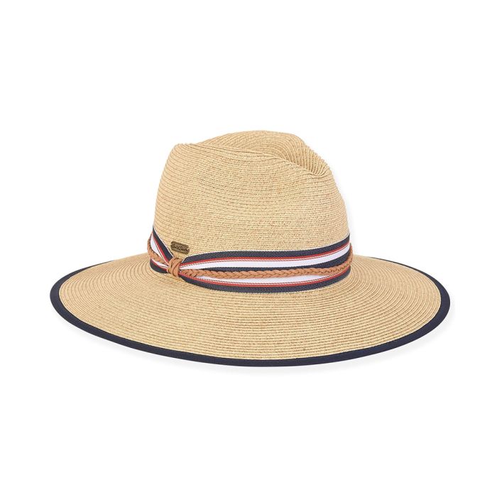 Sun N Sand Paper Straw Biarritz Safari Hat