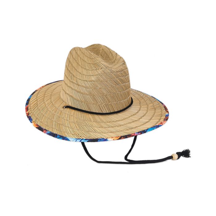 Sun N Sand Sunny Dayz Kids Lifeguard Rush Straw 4" Brimmed Hat