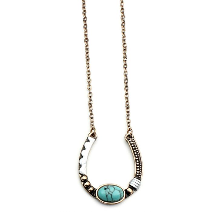 WYO Artisan Horseshoe Necklace