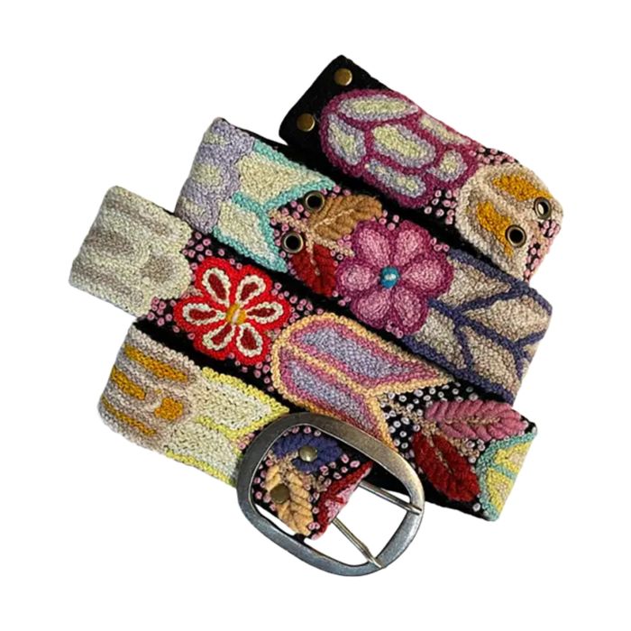 Jenny Krauss Ladies Embroidered Wool Belt