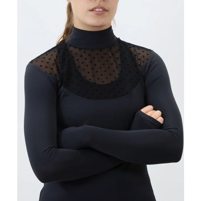 Kismet Ladies Kiley Long Sleeve Mesh Panel Shirt