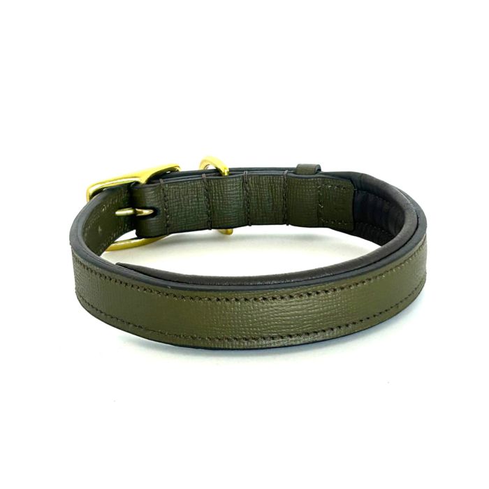 KL Select Classic Flat Padded Dog Collar