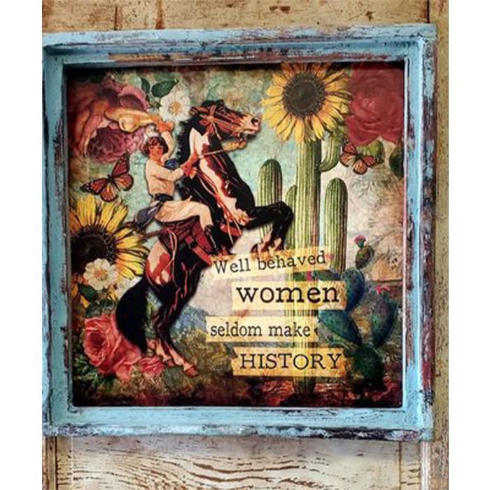 Troublemaker Trading Co. Large Square Artwork - 24 x 24"