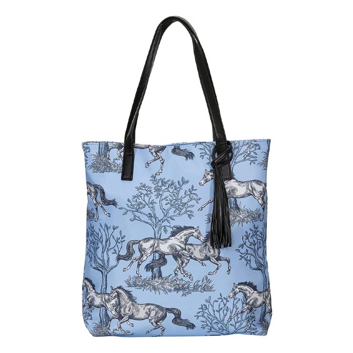 AWST International Lila Medium Tote Bag With Pattern