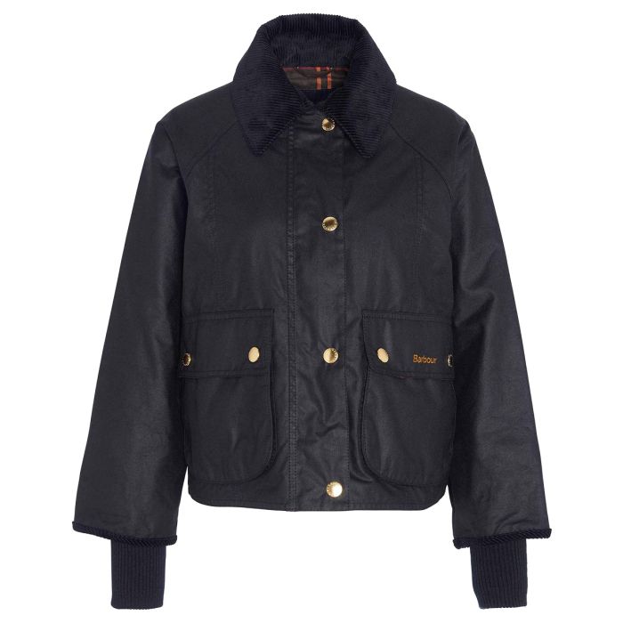Barbour Ladies Cropped Beadnell Waxed Jacket