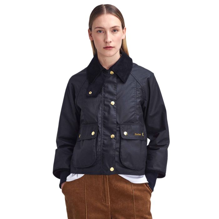 Barbour Ladies Cropped Beadnell Waxed Jacket
