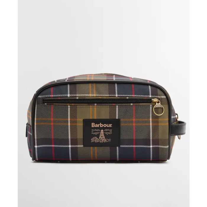 Barbour Tartan Washbag