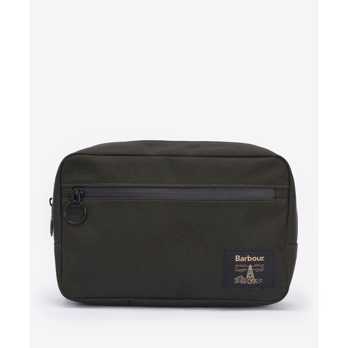 Barbour Field Canvas Washbag