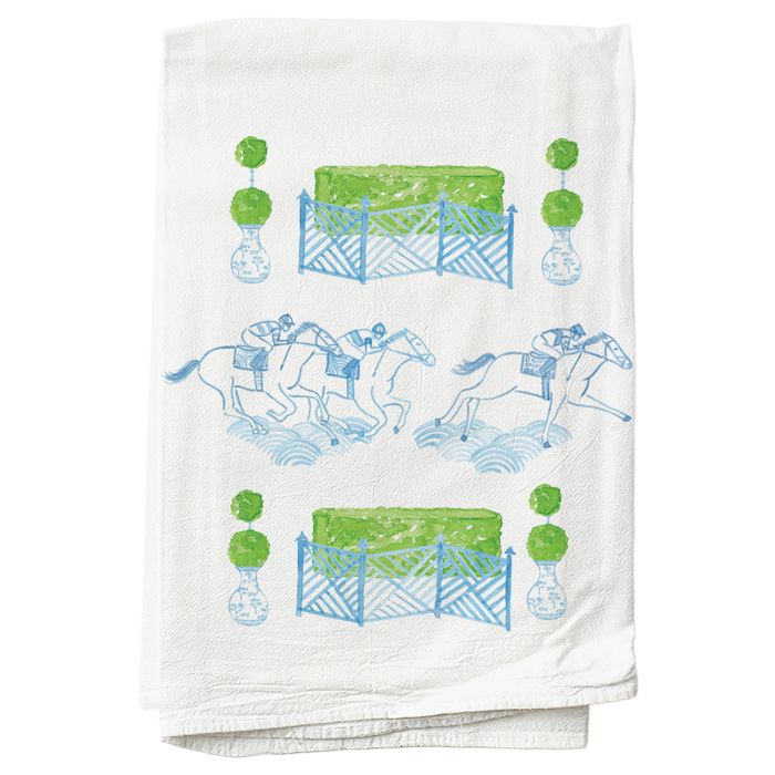 Maizie Clarke Tea Towel with Watercolor Design