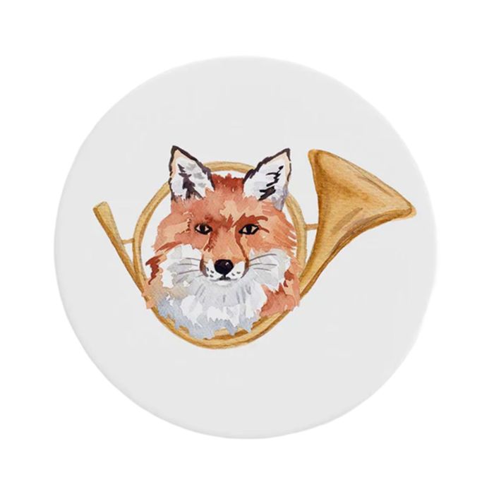 Ceramic Coaster With Cork Backing (Sold Individually)