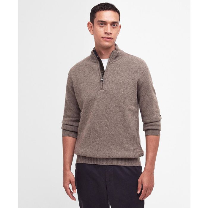 Barbour Mens Holden Half Zip Sweater
