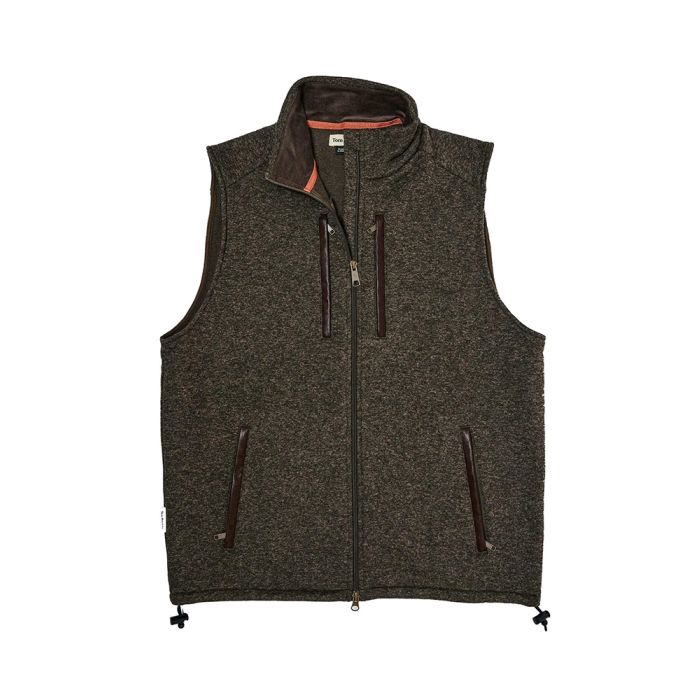Tom Beckbe Mens Knit Fleece Vest