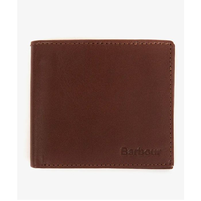 Barbour Colwell Leather Billfold Wallet
