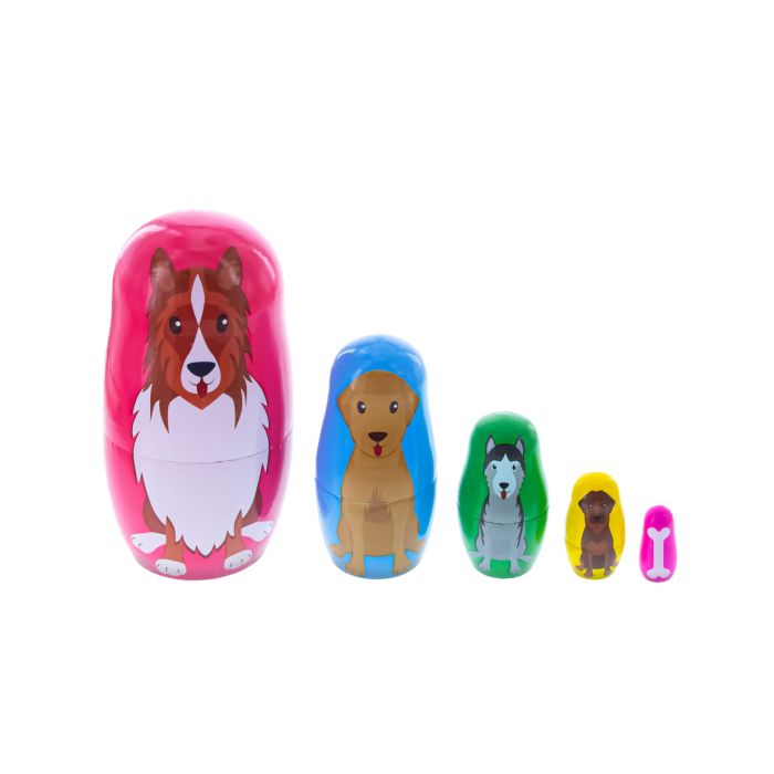 Wooden Nesting Dolls Set