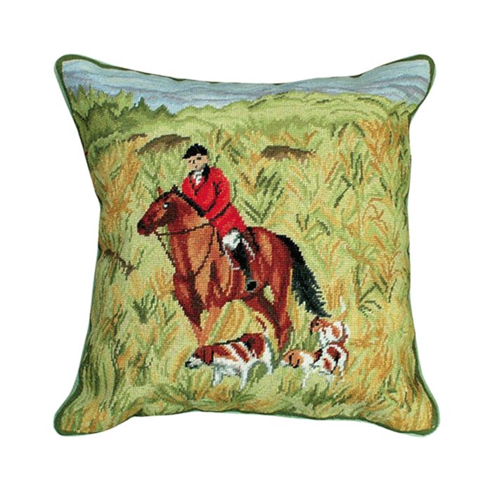 Michaelin Home Needlepoint Pillow (14"X14")