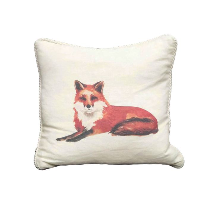 Ox Bow Decor Linen Pillow Corded