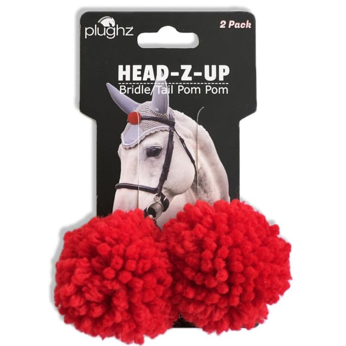 Plughz HEAD-Z-UP Bridle And Tail Pom Pom