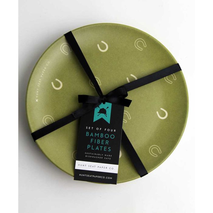 Hunt Seat Paper Co. Bamboo Side Plates - Set of 4