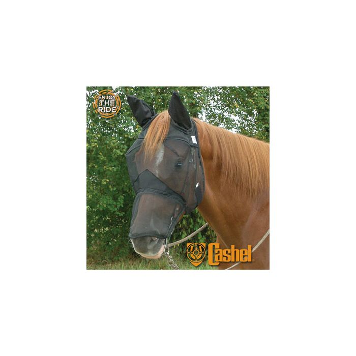 Cashel Quiet Ride Fly Mask Long with Ears