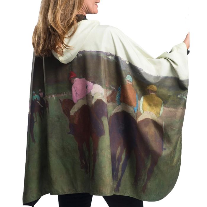 Raincaper Fine Art Reversible Ladies Rain Cape