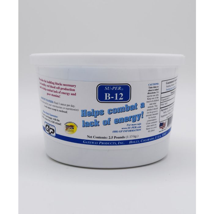 SU-PER B-12 Powder (2.5lb)