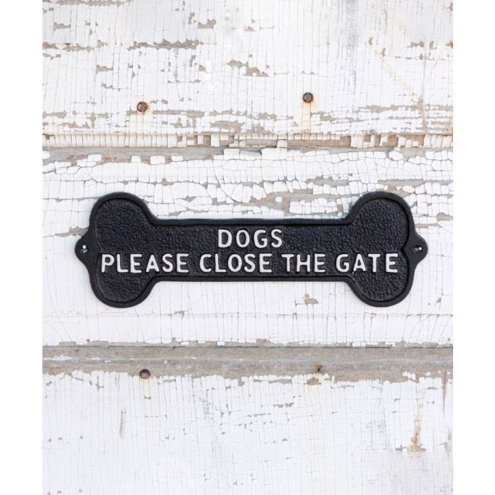 Park Hill Iron Dog Bone Sign