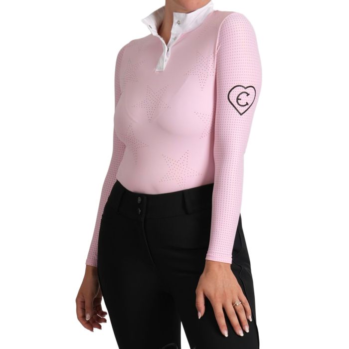 Equestrian Club Girls Lil'Star Long Sleeve Show Shirt