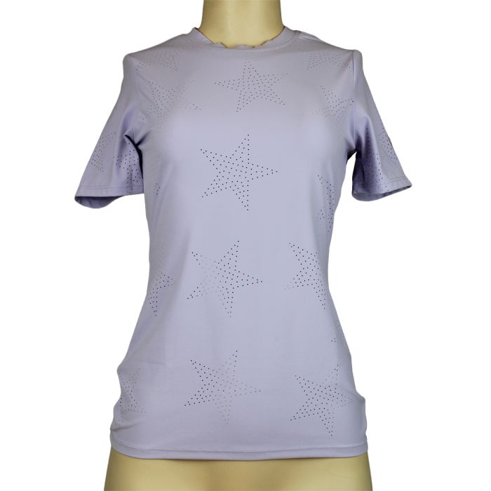 Equestrian Club Star Ladies Short Sleeve Tee Shirt