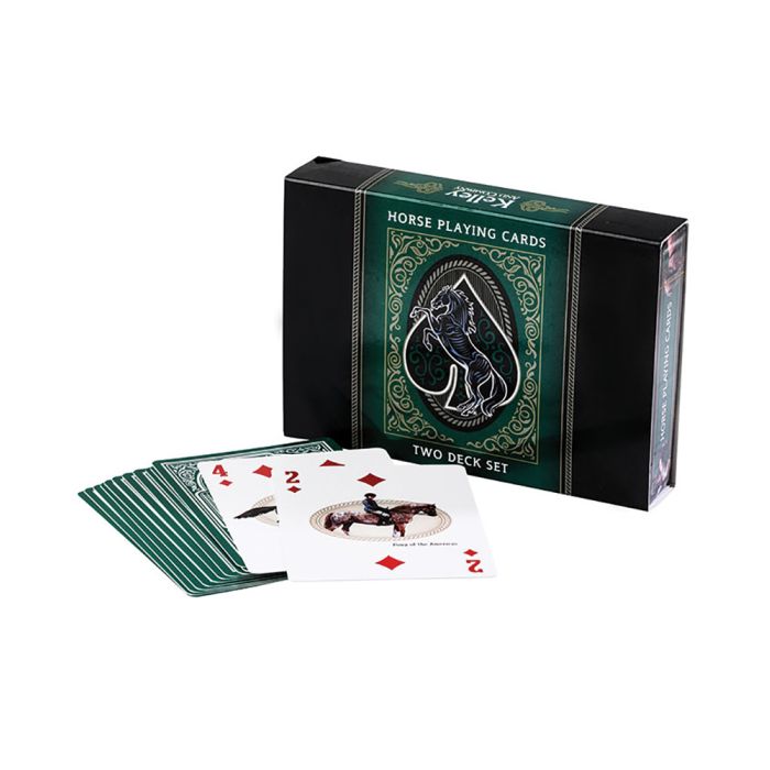 Horse Playing Cards, 2 Decks Box