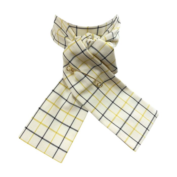 Equetech Tattersall Check Riding Stock Tie