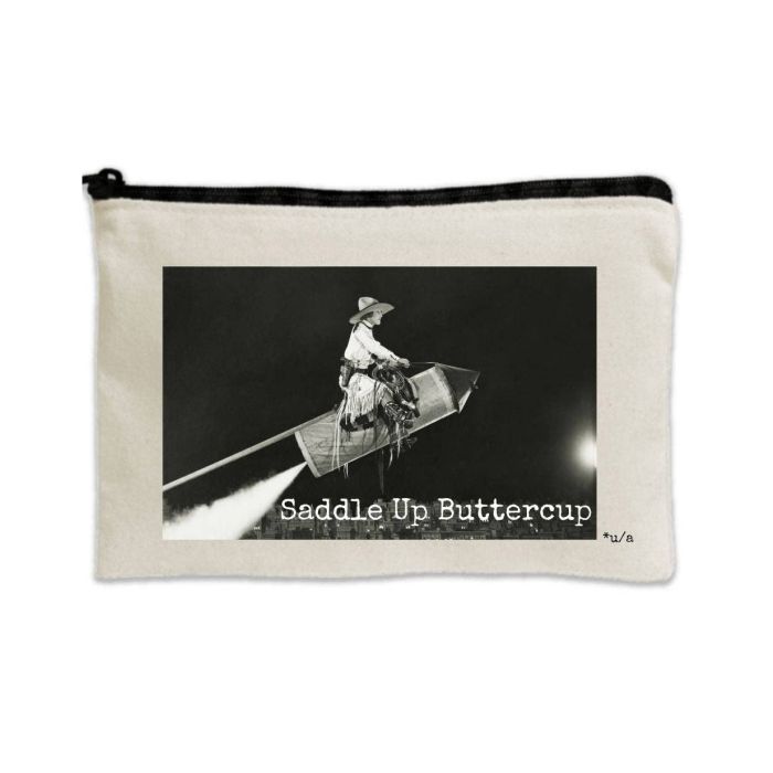 Unsustainable Apparel Travel Canvas Zipper Pouch