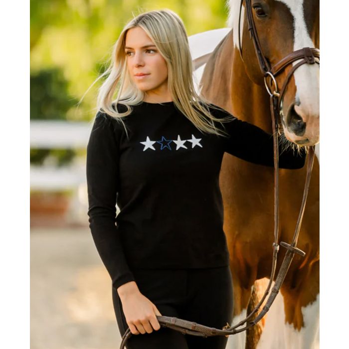TKEQ Ladies 4 Star Sweater