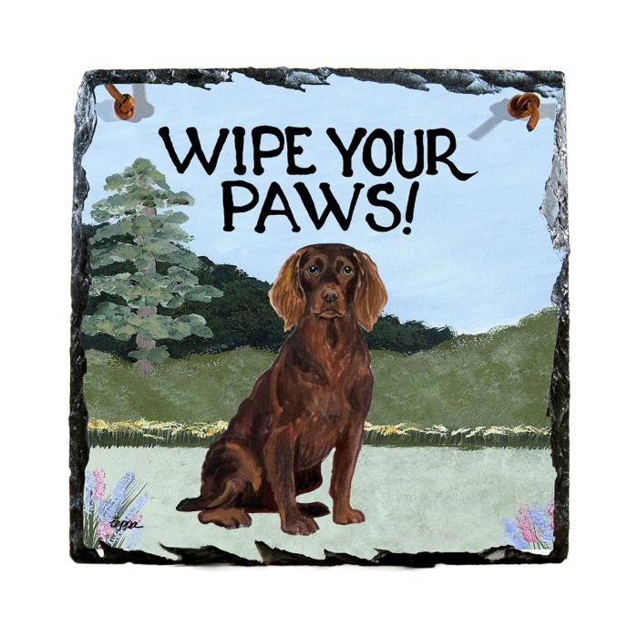 Zeppa Welcome Slate Hanging Tile
