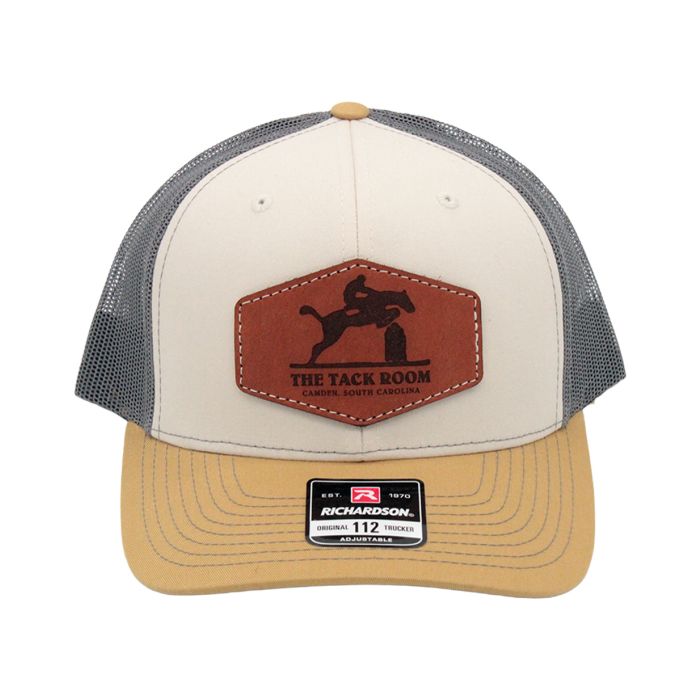 Tack Room Leather Patch Trucker Hat (Richardson 112 Profile)