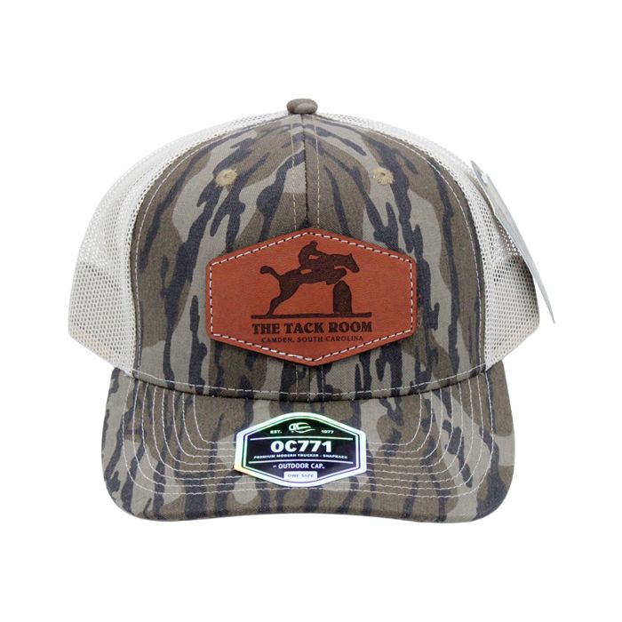 Tack Room Leather Patch Trucker Hat (Camo Series)