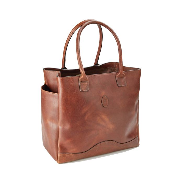Tom Beckbe Leather Carryall Bag