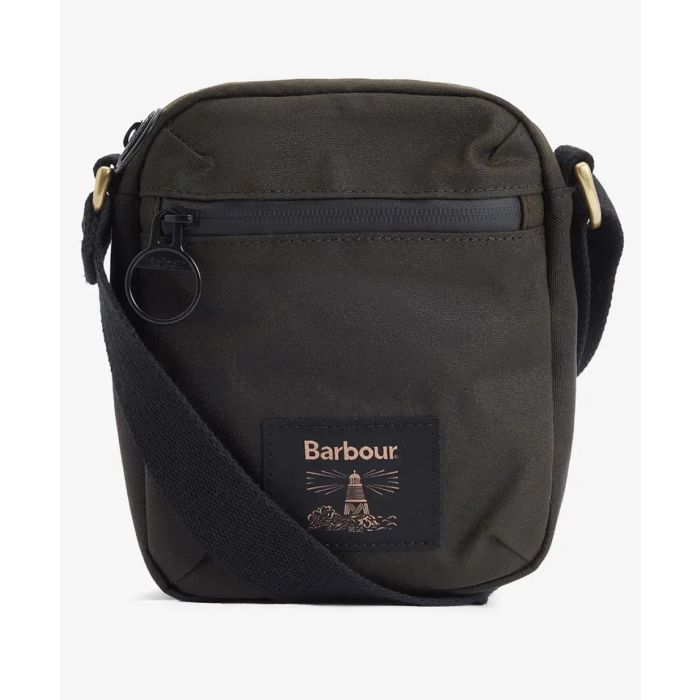 Barbour Field Waxed Crossbody Bag
